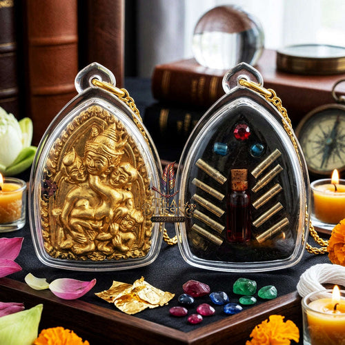 ✨ [The Sovereign of Supreme Masculine Obsession: The "10-Fold Power" Edition] Sacred "Phaya Khao Gay" (The King of Gay Desire) – Master-Blessed by Achan Din D-Mar (2022) Thai Blessing Co By RURUECHA