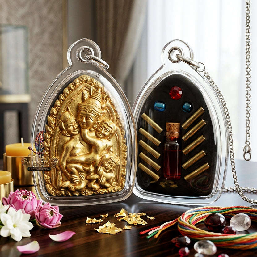 ✨ [The Sovereign of Supreme Masculine Obsession: The "10-Fold Power" Edition] Sacred "Phaya Khao Gay" (The King of Gay Desire) – Master-Blessed by Achan Din D-Mar (2022) Thai Blessing Co By RURUECHA