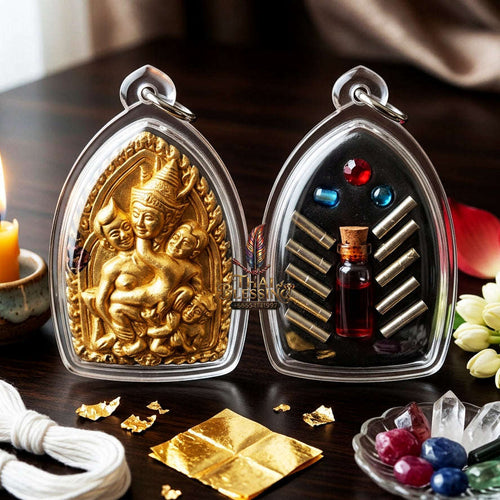 ✨ [The Sovereign of Supreme Masculine Obsession: The "10-Fold Power" Edition] Sacred "Phaya Khao Gay" (The King of Gay Desire) – Master-Blessed by Achan Din D-Mar (2022) Thai Blessing Co By RURUECHA