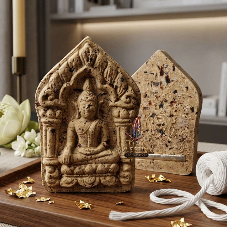 ✨ [The Sovereign of Supreme Moon-Spirit Khun Paen Herb-Alchemy, Luang Pu Yen Master Herbology & Unshakable Metta-Charm Sovereignty: "Khun Paen Phrai Chanthra Thai Blessing Co By RURUECHA