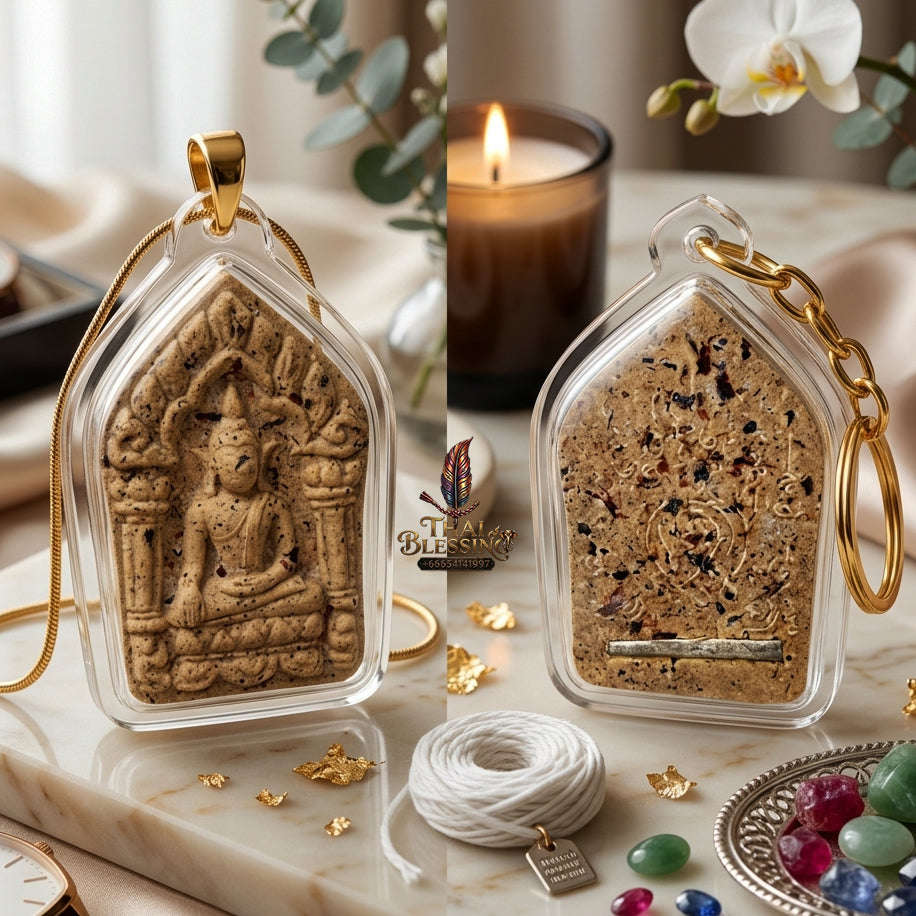 ✨ [The Sovereign of Supreme Moon-Spirit Khun Paen Herb-Alchemy, Luang Pu Yen Master Herbology & Unshakable Metta-Charm Sovereignty: "Khun Paen Phrai Chanthra Thai Blessing Co By RURUECHA
