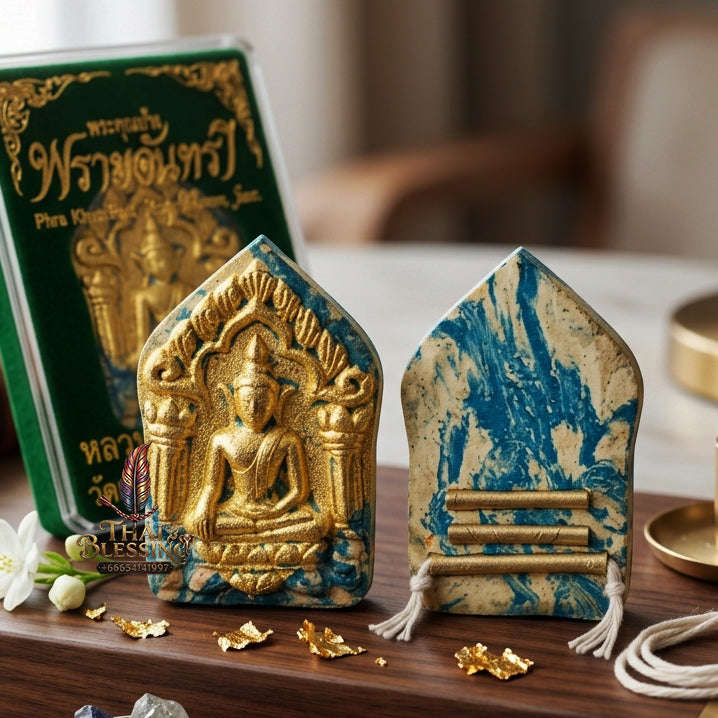 ✨ [The Sovereign of Supreme Moon-Spirit Khun Paen Herb-Alchemy, Luang Pu Yen Master Herbology & Unshakable Metta-Charm Sovereignty: "Khun Paen Phrai Chanthra Thai Blessing Co By RURUECHA