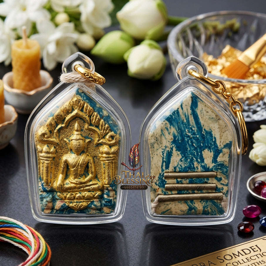 ✨ [The Sovereign of Supreme Moon-Spirit Khun Paen Herb-Alchemy, Luang Pu Yen Master Herbology & Unshakable Metta-Charm Sovereignty: "Khun Paen Phrai Chanthra Thai Blessing Co By RURUECHA