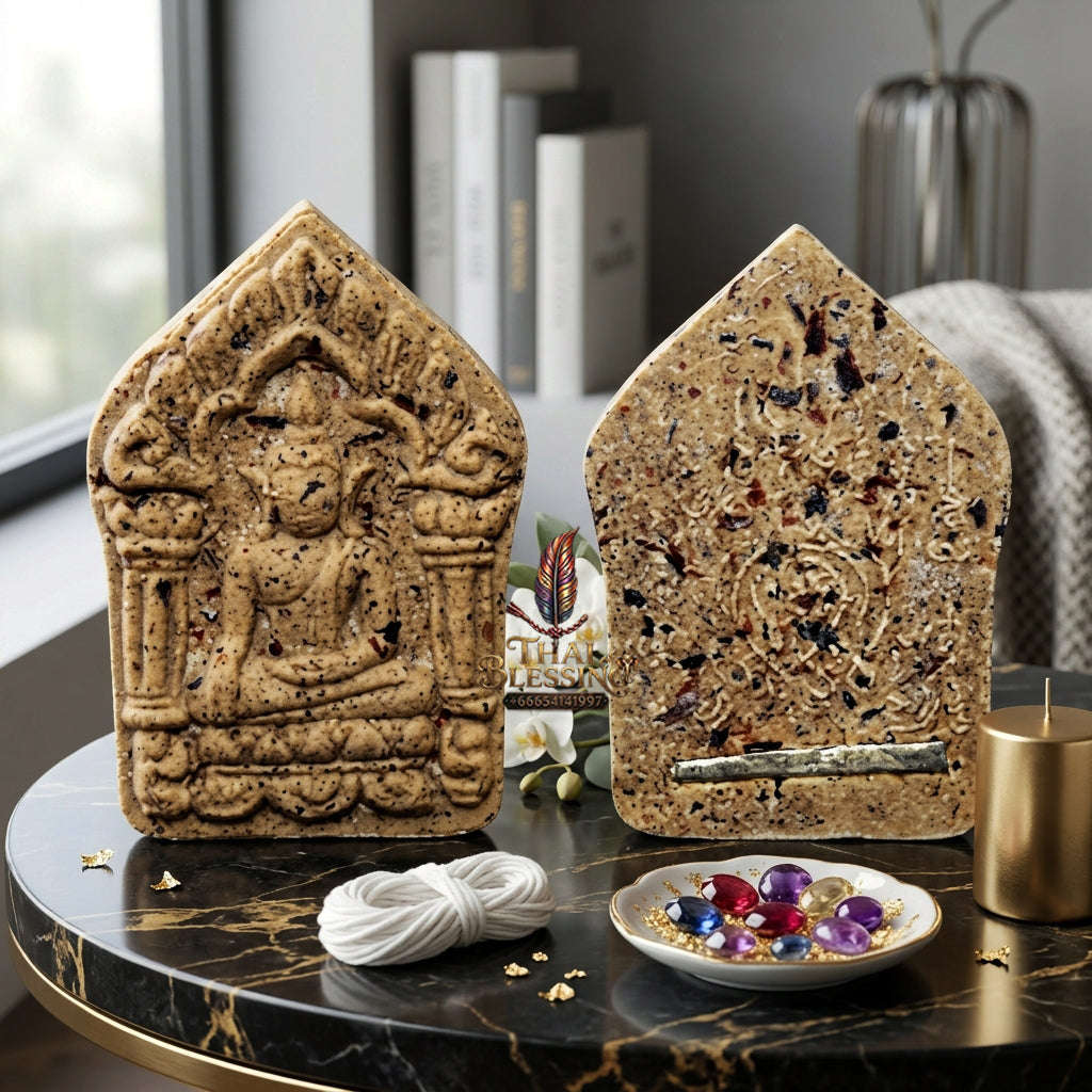 ✨ [The Sovereign of Supreme Moon-Spirit Khun Paen Herb-Alchemy, Luang Pu Yen Master Herbology & Unshakable Metta-Charm Sovereignty: "Khun Paen Phrai Chanthra Thai Blessing Co By RURUECHA