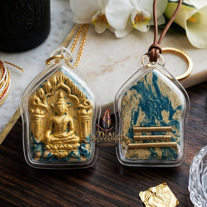 ✨ [The Sovereign of Supreme Moon-Spirit Khun Paen Herb-Alchemy, Luang Pu Yen Master Herbology & Unshakable Metta-Charm Sovereignty: "Khun Paen Phrai Chanthra Thai Blessing Co By RURUECHA