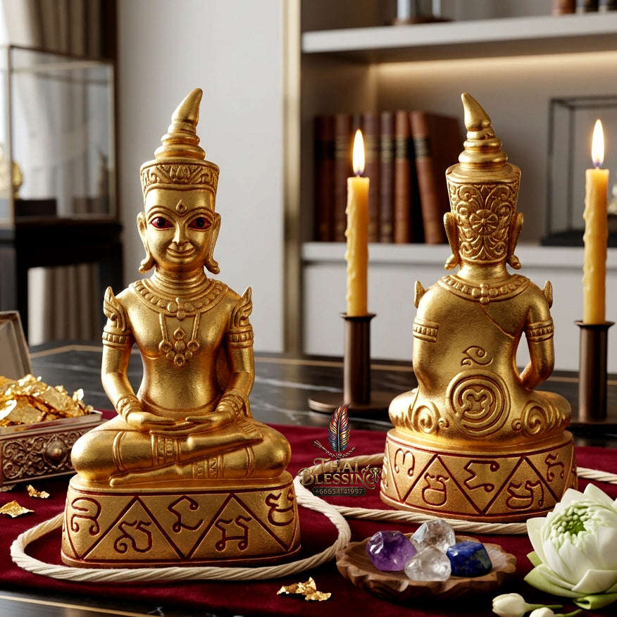 ✨ [The Sovereign of Supreme Ngang Taewamon Occult-Bell Bronze Alchemy, Ajarn Nankong Lanna Mastery & Unshakable Maha Sanaeh-Commerce Sovereignty Thai Blessing Co By RURUECHA