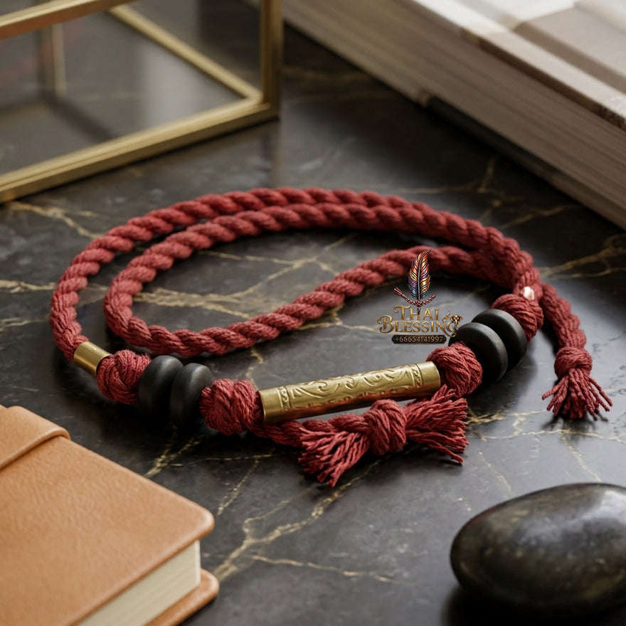 [The Sovereign of Supreme Pancha Paritta Sacred Thread Alchemy, Esoteric Lanna Lineage & Unshakable Fivefold Sovereignty: "Fai Panchaparit Unmilit – The 5-Heart Mantra Sacred Protective Thread (Yeyagakathawi)"