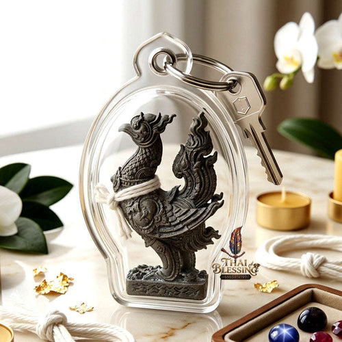 ✨ [The Sovereign of Supreme Phaya Kaifa Maha Lap Lead Masterpiece, Luang Pu Chao Wat Huai Lam Yai Mastery & Unshakable Wealth Sovereignty Thai Blessing Co By RURUECHA