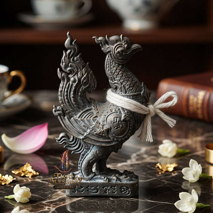 ✨ [The Sovereign of Supreme Phaya Kaifa Maha Lap Lead Masterpiece, Luang Pu Chao Wat Huai Lam Yai Mastery & Unshakable Wealth Sovereignty Thai Blessing Co By RURUECHA