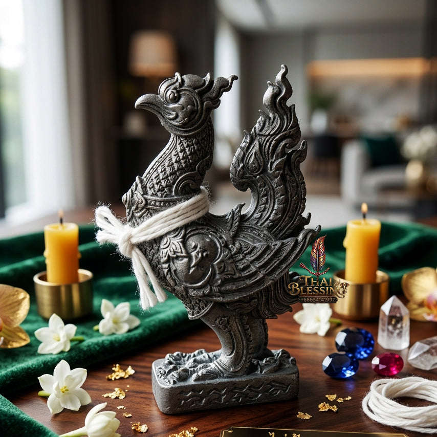 ✨ [The Sovereign of Supreme Phaya Kaifa Maha Lap Lead Masterpiece, Luang Pu Chao Wat Huai Lam Yai Mastery & Unshakable Wealth Sovereignty Thai Blessing Co By RURUECHA
