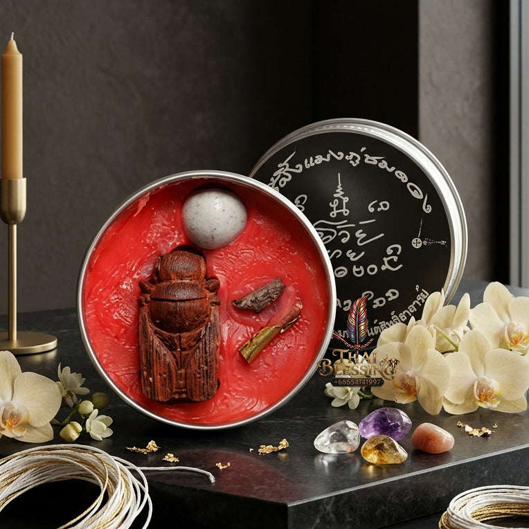 ✨ [The Sovereign of Supreme Phaya Maeng Phu Chom Duang Necromantic Wax Alchemy, Ajarn Nan Boon Mahamon Sitthachan Mastery & Unshakable Wealth-Sanaeh Sovereignty: Thai Blessing Co By RURUECHA