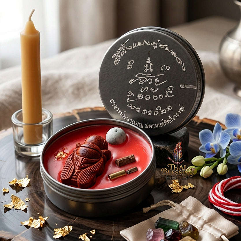 ✨ [The Sovereign of Supreme Phaya Maeng Phu Chom Duang Necromantic Wax Alchemy, Ajarn Nan Boon Mahamon Sitthachan Mastery & Unshakable Wealth-Sanaeh Sovereignty: Thai Blessing Co By RURUECHA