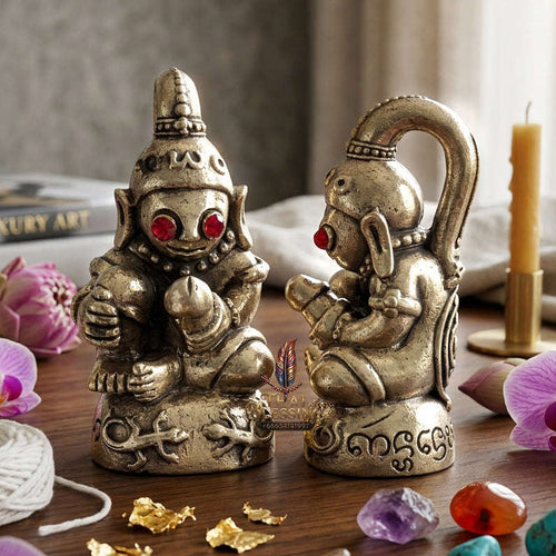 ✨ [The Sovereign of Supreme Phaya Ngang Lueng Thong Alpaka Masterpiece, Khru Ba Subin Sumetho Mastery & Unshakable Magnetism Sovereignty Thai Blessing Co By RURUECHA
