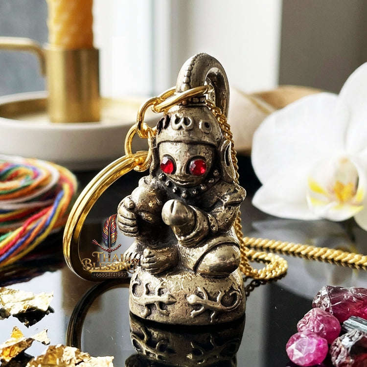 ✨ [The Sovereign of Supreme Phaya Ngang Lueng Thong Golden Brass Masterpiece, Khru Ba Subin Sumetho Mastery & Unshakable Magnetism Sovereignty Thai Blessing Co By RURUECHA