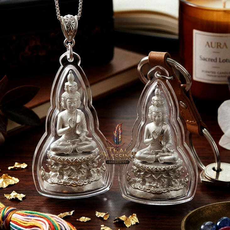 ✨ [The Sovereign of Supreme Phra Kao Na Maha Setthi Sethi Navakoti Satin-Plated Bronze Masterpiece, Luang Pu Kham Pan Wat Pa Non Sawan Mastery & Unshakable Millionaire Sovereignty Thai Blessing Co By RURUECHA