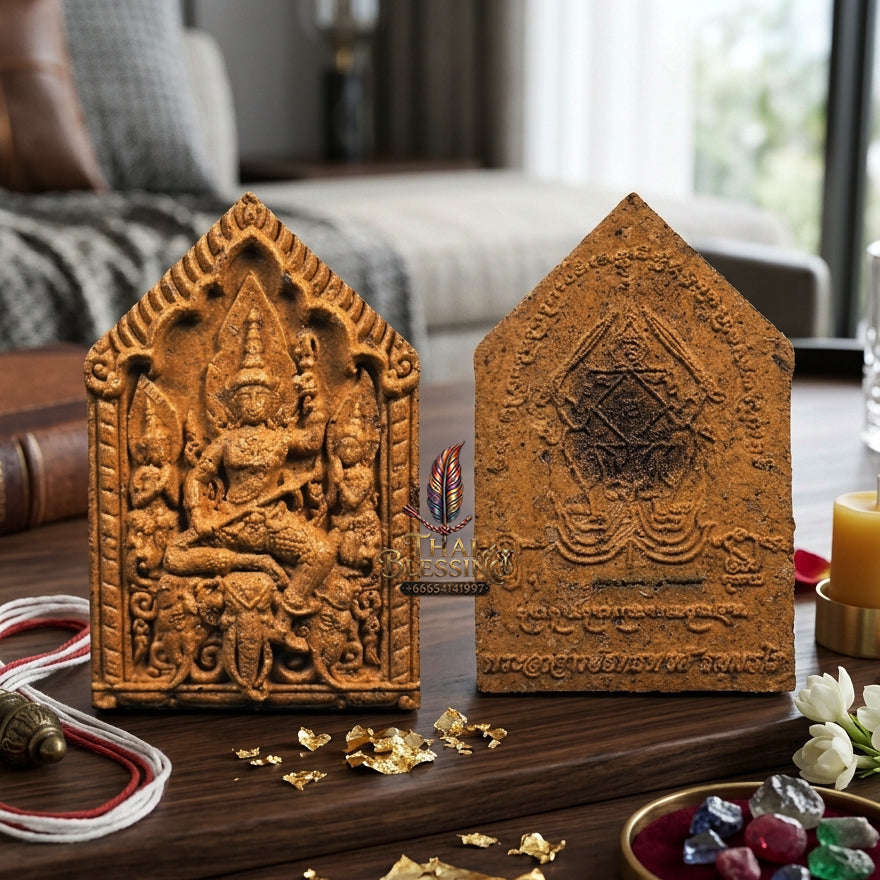 ✨ [The Sovereign of Supreme Phra Phrom-Indra Divine Wealth & Charm Alchemy, Sacred Herb & Relic Matrix & Unshakable Commercial-Romantic Sovereignty:  "Phra Phong Thai Phra Indra Hom Sap - Hom Saneh (Committee Edition) Thai Blessing Co By