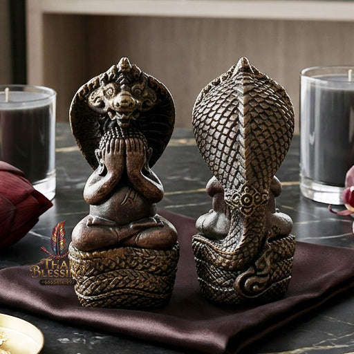 ✨ [The Sovereign of Supreme Phra Pidta Nakharat Navaloha Alchemy, Luang Pu Khambu Wat Kut Chomphu Mastery & Unshakable Naga-Wealth Sovereignty Thai Blessing Co By RURUECHA