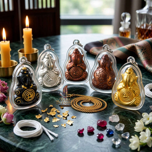 ✨ [The Sovereign of Supreme Phra Pit Ta Na No Mo Gold-Plated Samrit Bronze Masterpiece, Luang Pho Ueam Mastery & Unshakable Esoteric Sovereignty: Thai Blessing Co By RURUECHA
