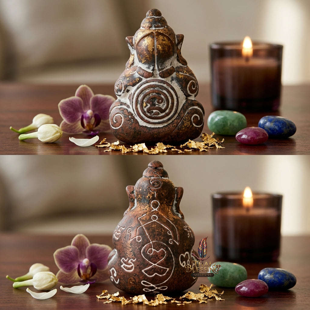 ✨ [The Sovereign of Supreme Phra Pit Ta Na No Mo Nava Maha Loha Ancient Casting Masterpiece, Luang Pho Ueam Mastery & Unshakable Esoteric Sovereignty Thai Blessing Co By RURUECHA