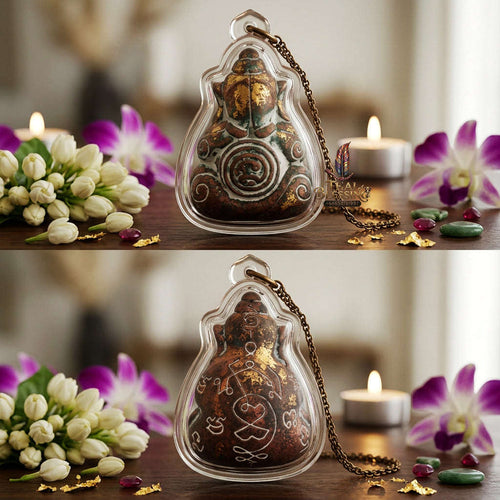 ✨ [The Sovereign of Supreme Phra Pit Ta Na No Mo Nava Maha Loha Ancient Casting Masterpiece, Luang Pho Ueam Mastery & Unshakable Esoteric Sovereignty Thai Blessing Co By RURUECHA