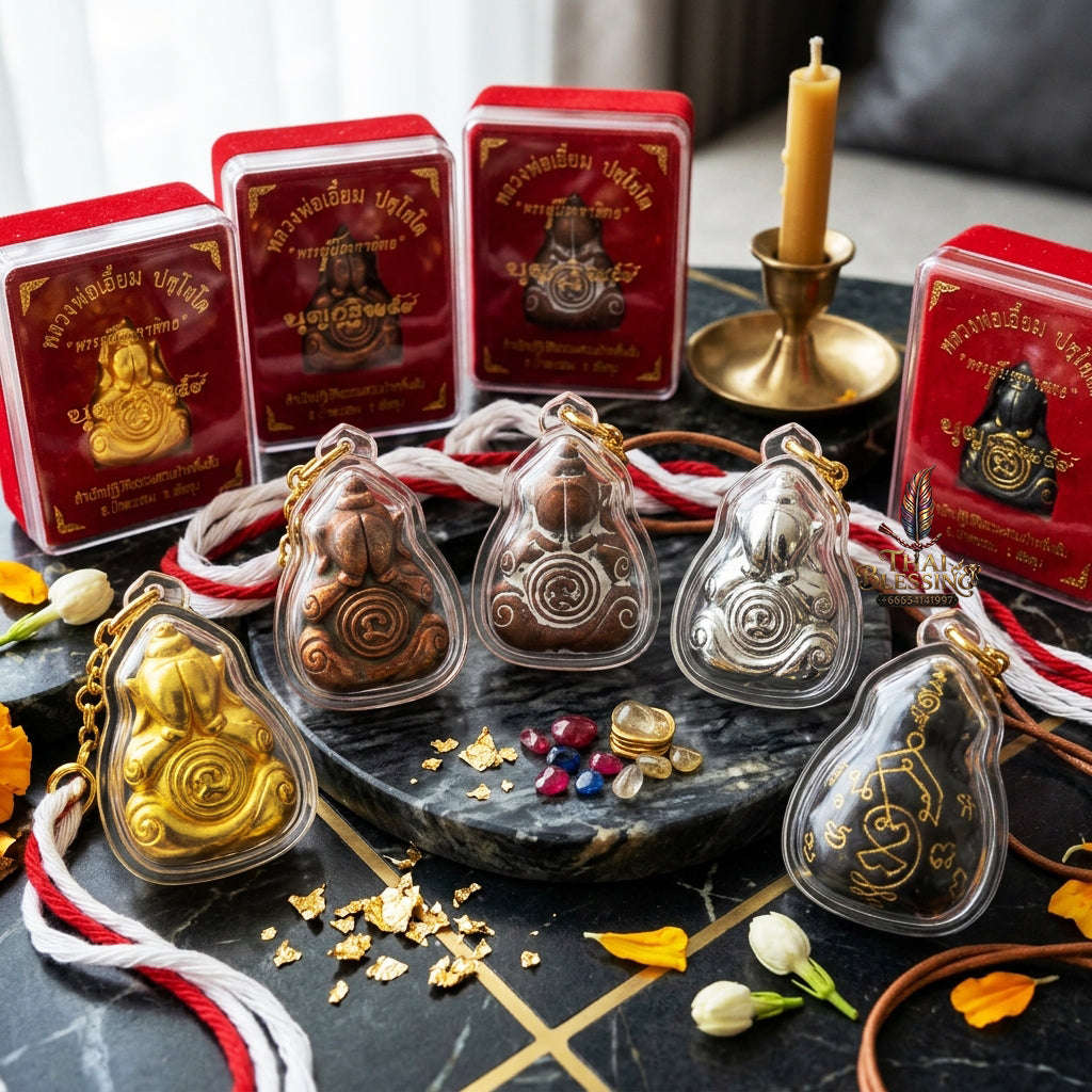✨ [The Sovereign of Supreme Phra Pit Ta Na No Mo Samrit-Rom Dam Piak Thong Masterpiece, Luang Pho Ueam Mastery & Unshakable Esoteric Sovereignty Thai Blessing Co By RURUECHA
