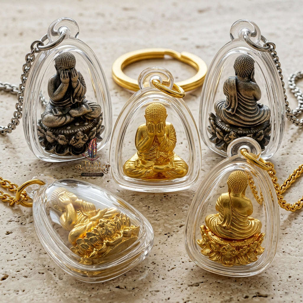 ✨ [The Sovereign of Supreme Phra Pit Ta Setthee Anankan Gold-Plated Samrit Bronze Masterpiece, Luang Pho Liap Mastery & Unshakable Esoteric Wealth Sovereignty Thai Blessing Co By RURUECHA
