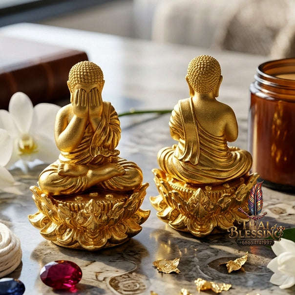 ✨ [The Sovereign of Supreme Phra Pit Ta Setthee Anankan Gold-Plated Samrit Bronze Masterpiece, Luang Pho Liap Mastery & Unshakable Esoteric Wealth Sovereignty Thai Blessing Co By RURUECHA