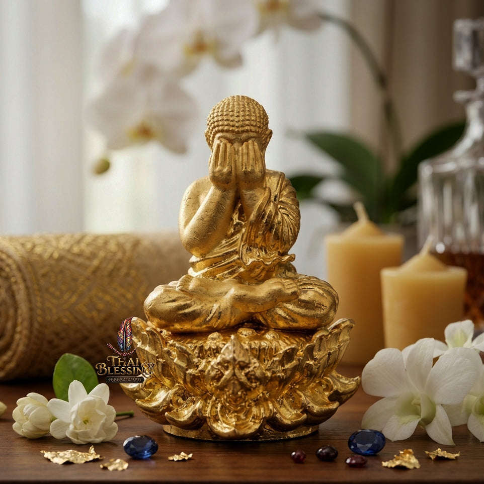 ✨ [The Sovereign of Supreme Phra Pit Ta Setthee Anankan Gold-Plated Samrit Bronze Masterpiece, Luang Pho Liap Mastery & Unshakable Esoteric Wealth Sovereignty Thai Blessing Co By RURUECHA