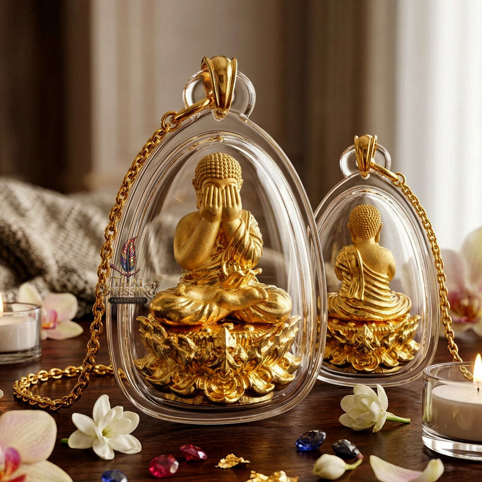 ✨ [The Sovereign of Supreme Phra Pit Ta Setthee Anankan Gold-Plated Samrit Bronze Masterpiece, Luang Pho Liap Mastery & Unshakable Esoteric Wealth Sovereignty Thai Blessing Co By RURUECHA
