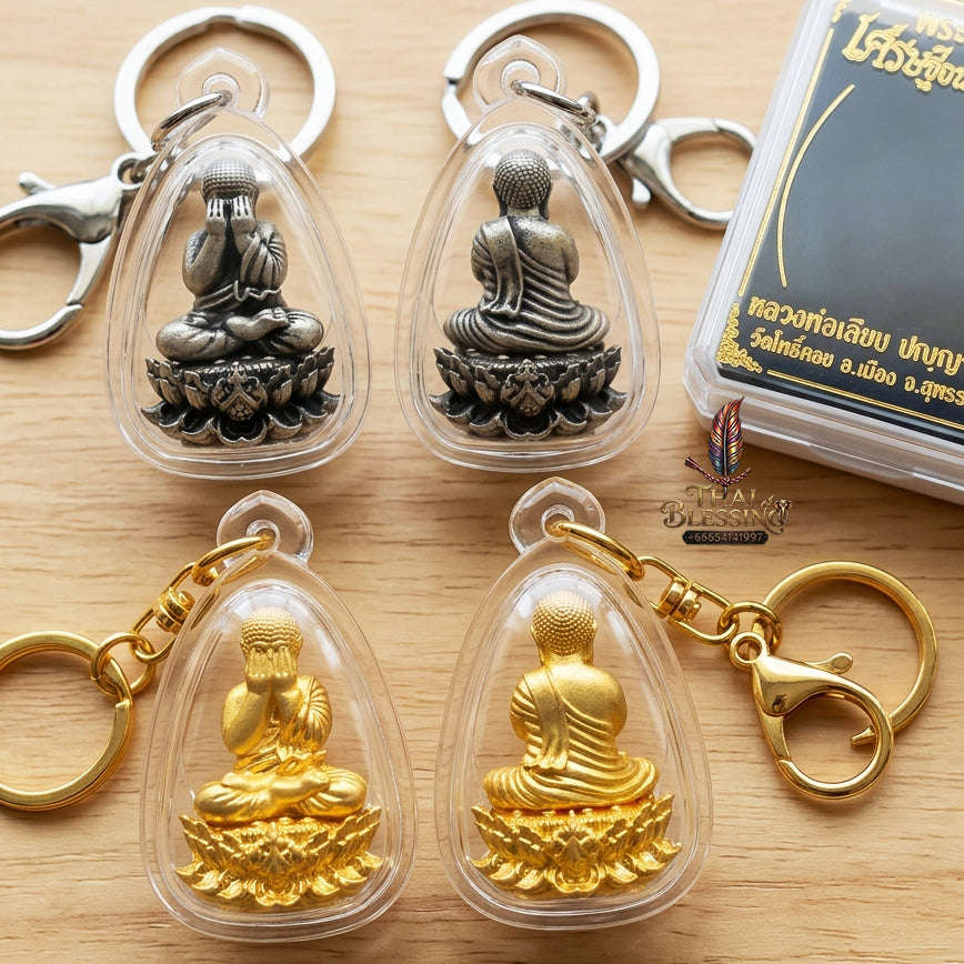 ✨ [The Sovereign of Supreme Phra Pit Ta Setthee Anankan Satin Silver-Plated Samrit Bronze Masterpiece, Luang Pho Liap Mastery & Unshakable Esoteric Wealth Sovereignty Thai Blessing Co By RURUECHA