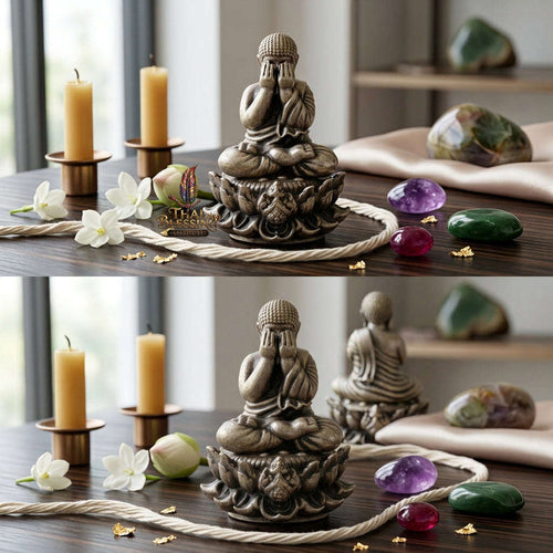 ✨ [The Sovereign of Supreme Phra Pit Ta Setthee Anankan Satin Silver-Plated Samrit Bronze Masterpiece, Luang Pho Liap Mastery & Unshakable Esoteric Wealth Sovereignty Thai Blessing Co By RURUECHA