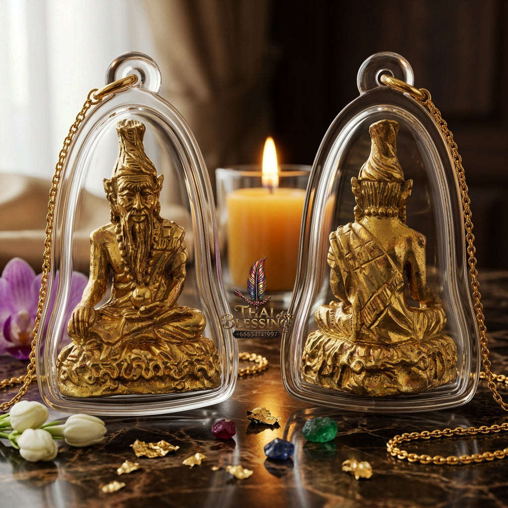 ✨ [The Sovereign of Supreme Phra Thaksinamurti Brass Masterpiece, Luang Pu Chaloem Wat Bunnak Prachasan Mastery & Unshakable Primordial Guru Sovereignty