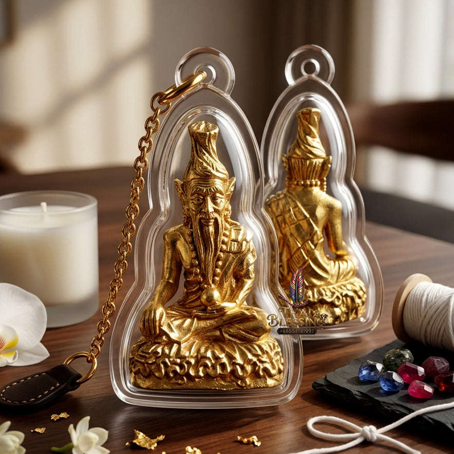 ✨ [The Sovereign of Supreme Phra Thaksinamurti Brass Masterpiece, Luang Pu Chaloem Wat Bunnak Prachasan Mastery & Unshakable Primordial Guru Sovereignty