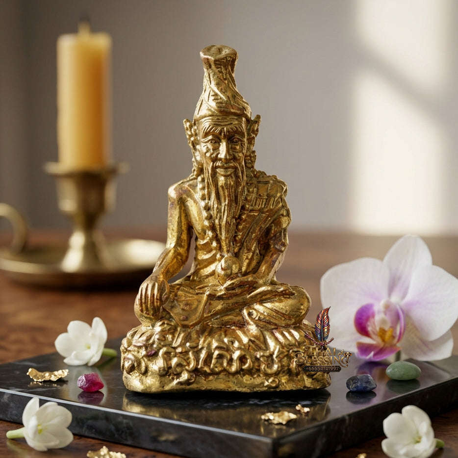 ✨ [The Sovereign of Supreme Phra Thaksinamurti Brass Masterpiece, Luang Pu Chaloem Wat Bunnak Prachasan Mastery & Unshakable Primordial Guru Sovereignty