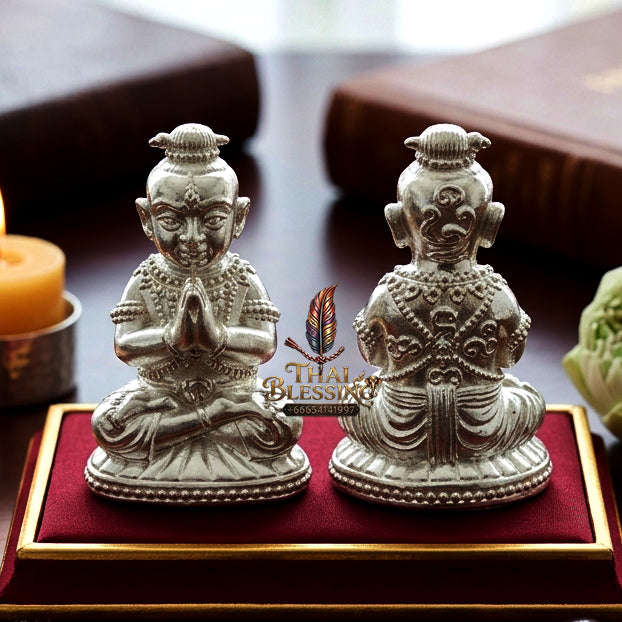 ✨ [The Sovereign of Supreme Pure Silver Kumarn Thong Alchemy, Solid Silver Purity & Unshakable Wealth-Attraction Sovereignty: The 2026 "Grand-Master" Sovereign Edition] Sacred "Kumarn Thong Na Na Thong (Solid Silver Edition) Thai Blessing Co By