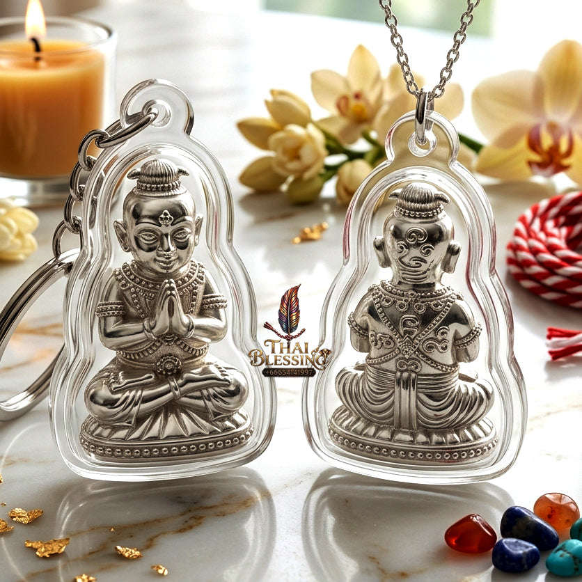 ✨ [The Sovereign of Supreme Pure Silver Kumarn Thong Alchemy, Solid Silver Purity & Unshakable Wealth-Attraction Sovereignty: The 2026 "Grand-Master" Sovereign Edition] Sacred "Kumarn Thong Na Na Thong (Solid Silver Edition) Thai Blessing Co By