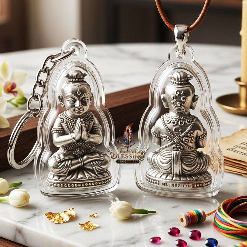 ✨ [The Sovereign of Supreme Pure Silver Kumarn Thong Alchemy, Solid Silver Purity & Unshakable Wealth-Attraction Sovereignty: The 2026 "Grand-Master" Sovereign Edition] Sacred "Kumarn Thong Na Na Thong (Solid Silver Edition) Thai Blessing Co By