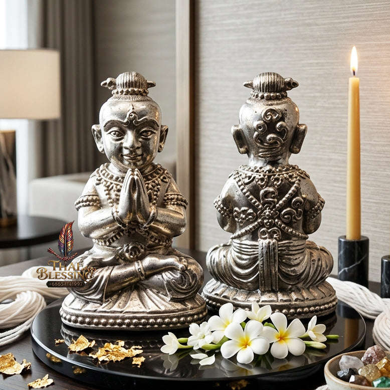 ✨ [The Sovereign of Supreme Pure Silver Kumarn Thong Alchemy, Solid Silver Purity & Unshakable Wealth-Attraction Sovereignty: The 2026 "Grand-Master" Sovereign Edition] Sacred "Kumarn Thong Na Na Thong (Solid Silver Edition) Thai Blessing Co By