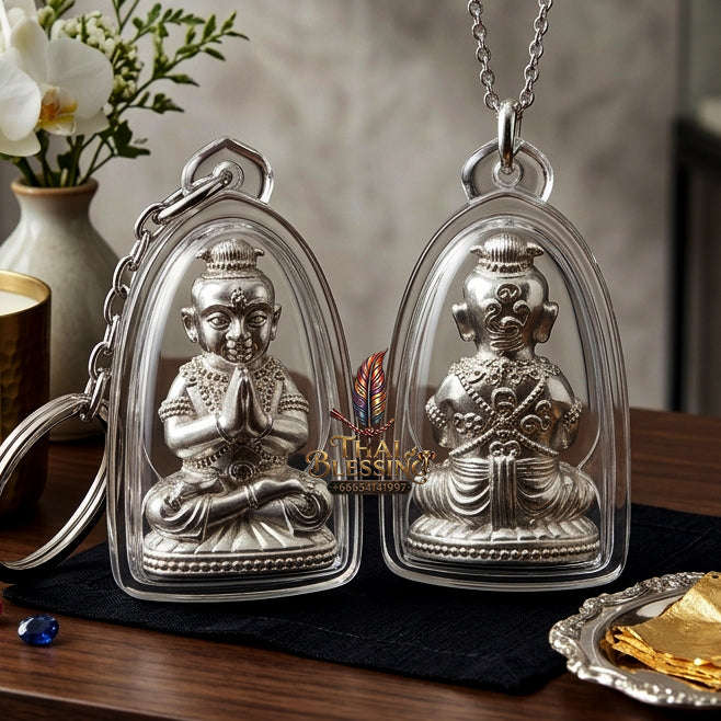 ✨ [The Sovereign of Supreme Pure Silver Kumarn Thong Alchemy, Solid Silver Purity & Unshakable Wealth-Attraction Sovereignty: The 2026 "Grand-Master" Sovereign Edition] Sacred "Kumarn Thong Na Na Thong (Solid Silver Edition) Thai Blessing Co By