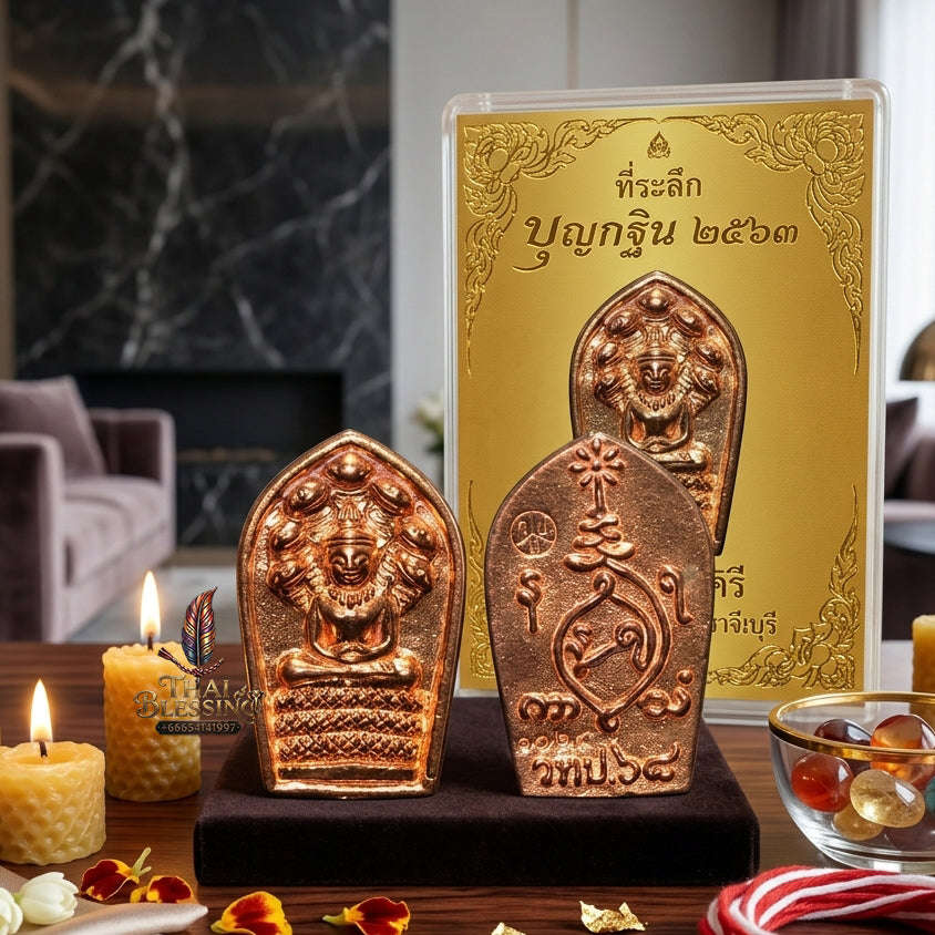✨ [The Sovereign of Supreme Royal Protection, Destiny Elevation & Unshakable Naga Sovereignty: The 2026 "Grand-Master" Sovereign Edition] Sacred "Phra Nak Prok Chakkraphat Nun Duang (The Imperial Naga-Protected Buddha of Destiny Upliftment)