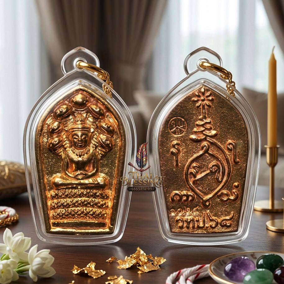 ✨ [The Sovereign of Supreme Royal Protection, Destiny Elevation & Unshakable Naga Sovereignty: The 2026 "Grand-Master" Sovereign Edition] Sacred "Phra Nak Prok Chakkraphat Nun Duang (The Imperial Naga-Protected Buddha of Destiny Upliftment)