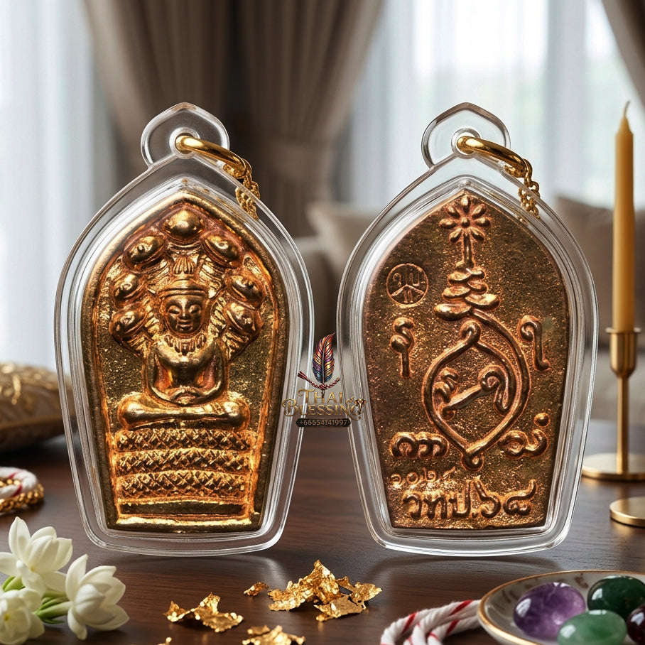 ✨ [The Sovereign of Supreme Royal Protection, Destiny Elevation & Unshakable Naga Sovereignty: The 2026 "Grand-Master" Sovereign Edition] Sacred "Phra Nak Prok Chakkraphat Nun Duang (The Imperial Naga-Protected Buddha of Destiny Upliftment)