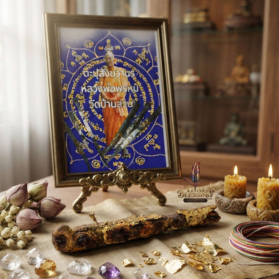 ✨ [The Sovereign of Supreme Sangkhawanor Sacred Iron Alchemy, Luang Por Phrom Wat Ban Suan Mastery & Unshakable Esoteric Protection Sovereignty: Thai Blessing Co By RURUECHA