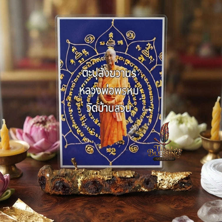 ✨ [The Sovereign of Supreme Sangkhawanor Sacred Iron Alchemy, Luang Por Phrom Wat Ban Suan Mastery & Unshakable Esoteric Protection Sovereignty: Thai Blessing Co By RURUECHA