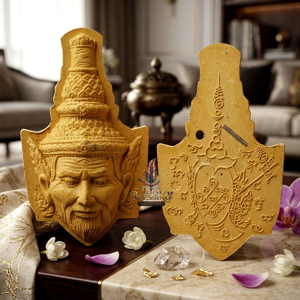 ✨ [The Sovereign of Supreme Sian Phra Rue Si Ta Fai 108 Holy Herbs Masterpiece, Luang Pho Khlaeo Wat Rueang Wet Mongkhon Mastery & Unshakable Esoteric Sovereignty Thai Blessing Co By RURUECHA