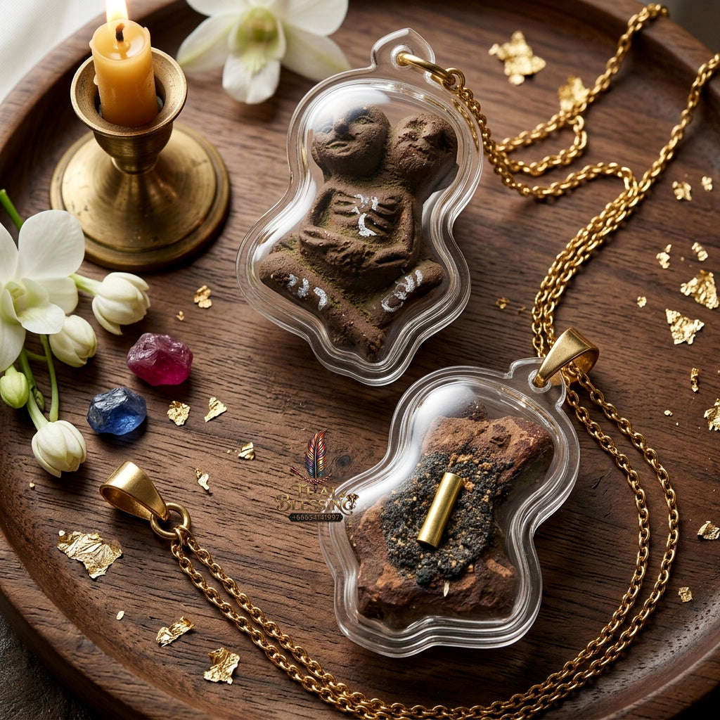 ✨ [The Sovereign of Supreme Two-Headed Lukkrok Masterpiece, Ajarn Sala Kai Mon Lanna Mastery & Unshakable Wealth Sovereignty Thai Blessing Co By RURUECHA
