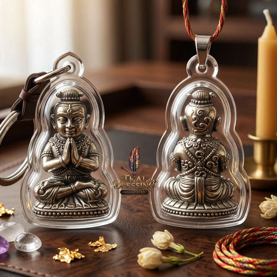 ✨ [The Sovereign of Supreme White Gold Alchemical Kumarn Thong, White Bronze Mastery & Unshakable Wealth-Attraction Sovereignty: The 2026 Sacred "Kumarn Thong Na Na Thong (White Gold / White Bronze Edition) Thai Blessing Co By RURUECHA