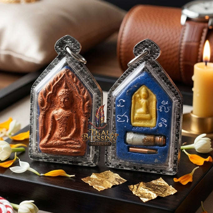 ✨ [The Sovereign of Total Manifestation: The 2017 Master-Edition] Sacred "Phra Khun Phaen Song Phon" (The War-Commander Khun Phaen) – Special "High-Density Occult Powder" Matrix – Embedded with "Invincibility & Wealth" Talismans Thai Blessing