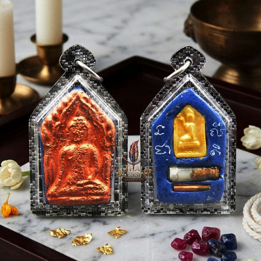 ✨ [The Sovereign of Total Manifestation: The 2017 Master-Edition] Sacred "Phra Khun Phaen Song Phon" (The War-Commander Khun Phaen) – Special "High-Density Occult Powder" Matrix – Embedded with "Invincibility & Wealth" Talismans Thai Blessing