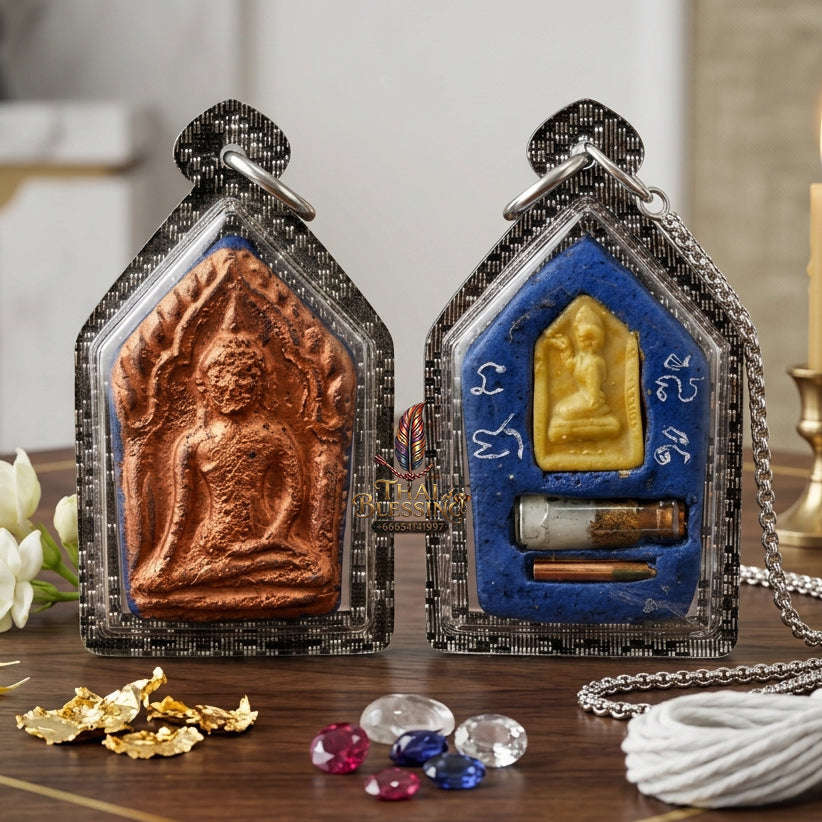 ✨ [The Sovereign of Total Manifestation: The 2017 Master-Edition] Sacred "Phra Khun Phaen Song Phon" (The War-Commander Khun Phaen) – Special "High-Density Occult Powder" Matrix – Embedded with "Invincibility & Wealth" Talismans Thai Blessing